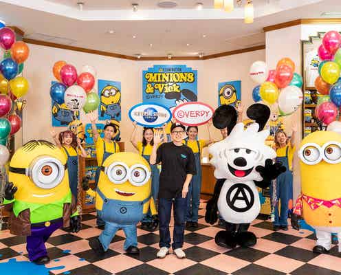 USJ、ミニオンズ×VERDYの限定コレクション「Minions×Vick」記念セレモニー開催