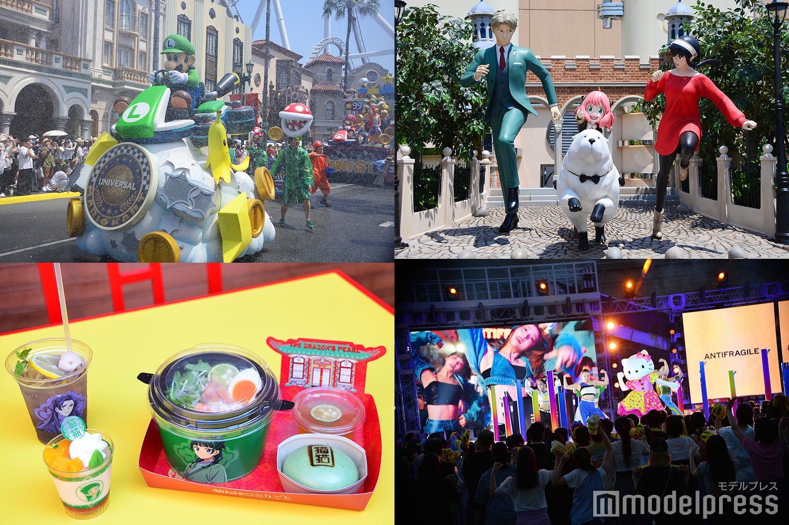 夏休みの思い出作りはUSJで！ワンピ、SPY×FAMILY、薬屋…人気アニメ勢揃い＆夜はHYBE JAPANコラボステージに熱狂