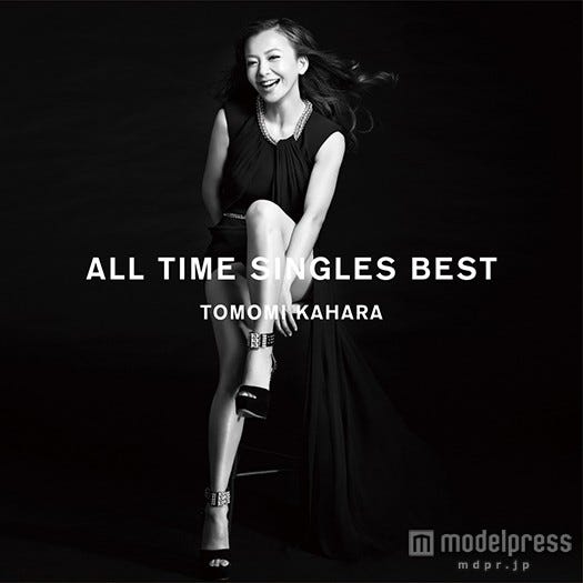 「ALL TIME SELECTION BEST」と同日発売する華原朋美「ALL TIME SINGLES BEST」(6月24日発売)【初回盤】