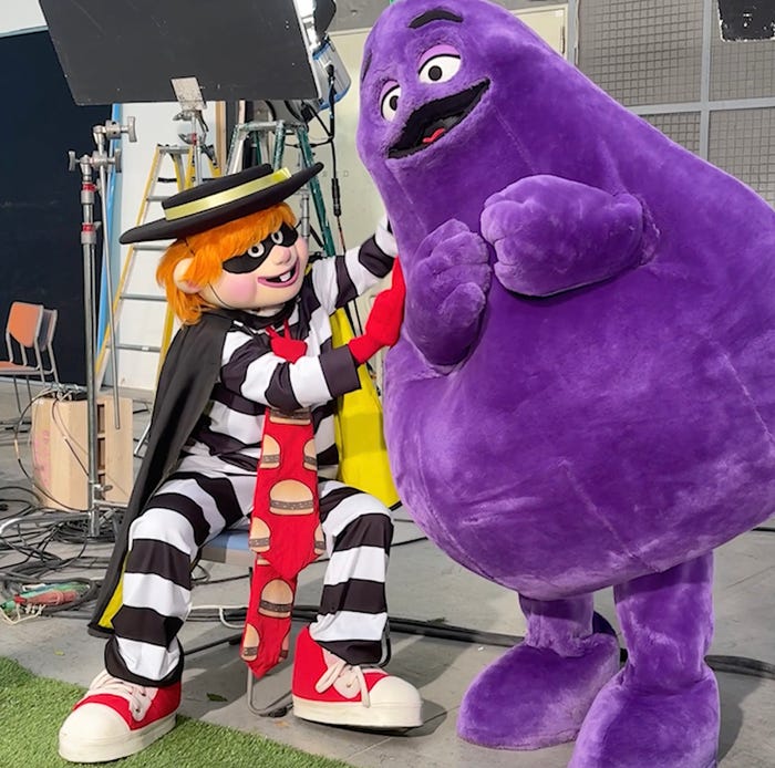 グリマスとハンバーグラー(提供写真)