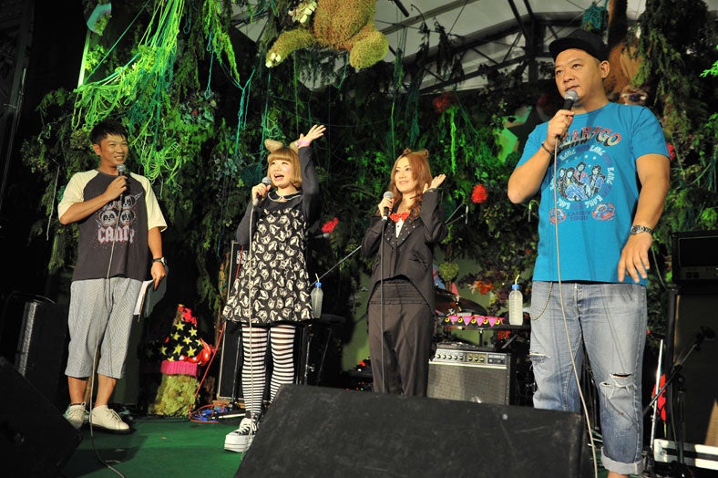 TKO・木本武宏、板橋よしえ、PUFFY・大貫亜美、TKO・木下隆行