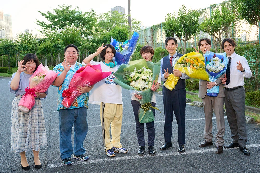 「リベンジ・スパイ」クランクアップの様子（C）テレビ朝日