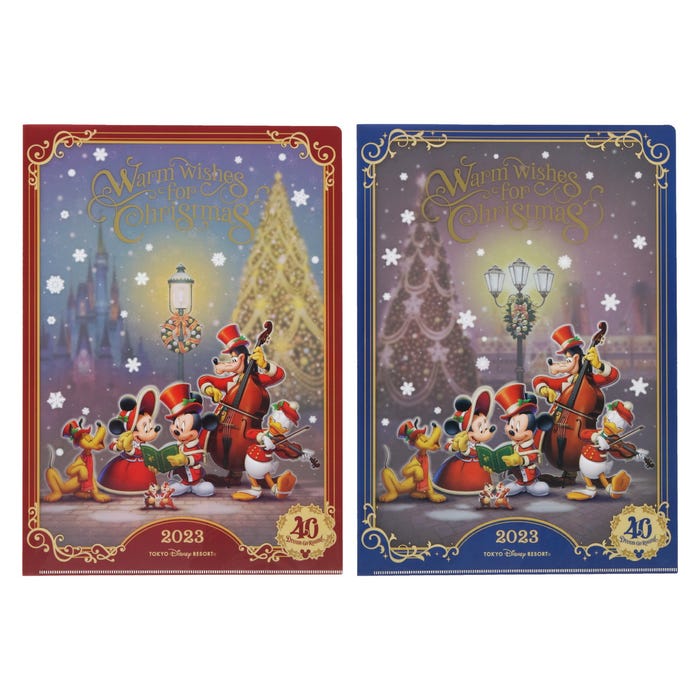 クリアホルダーセット¥700(C)Disney