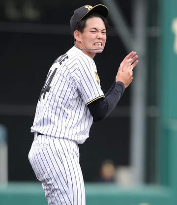 阪神 ドラ4ルーキーの早瀬が先発デビュー 3回3安打無失点も最後は杉本の打球が直撃するアクシデント