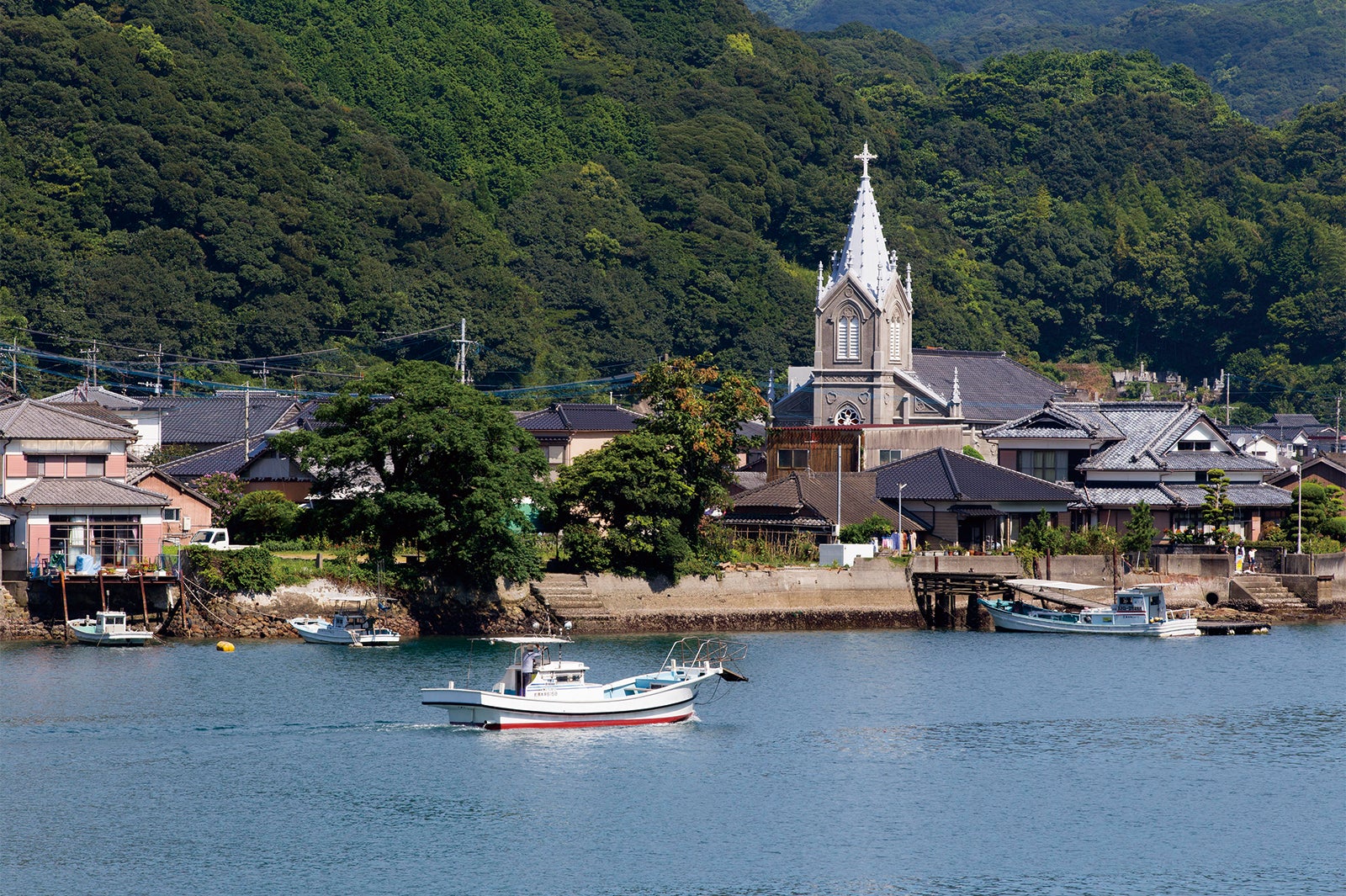 歴史ロマン溢れる天草市の｢﨑津集落｣／画像提供：熊本県