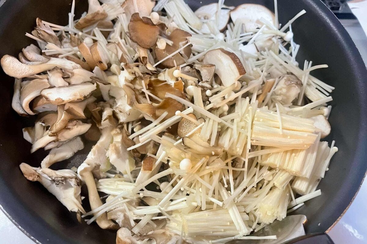 パリパリきのこ春巻き