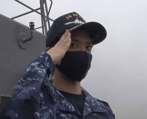 Sexy Zone松島聡、イージス艦に初潜入で軍服姿披露