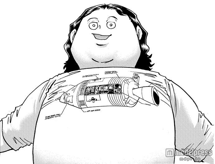 濱田岳が演じる岡田トシオ 原作/島本和彦「アオイホノオ」(小学館「ゲッサン」連載中)(C)島本和彦・小学館/「アオイホノオ」製作委員会