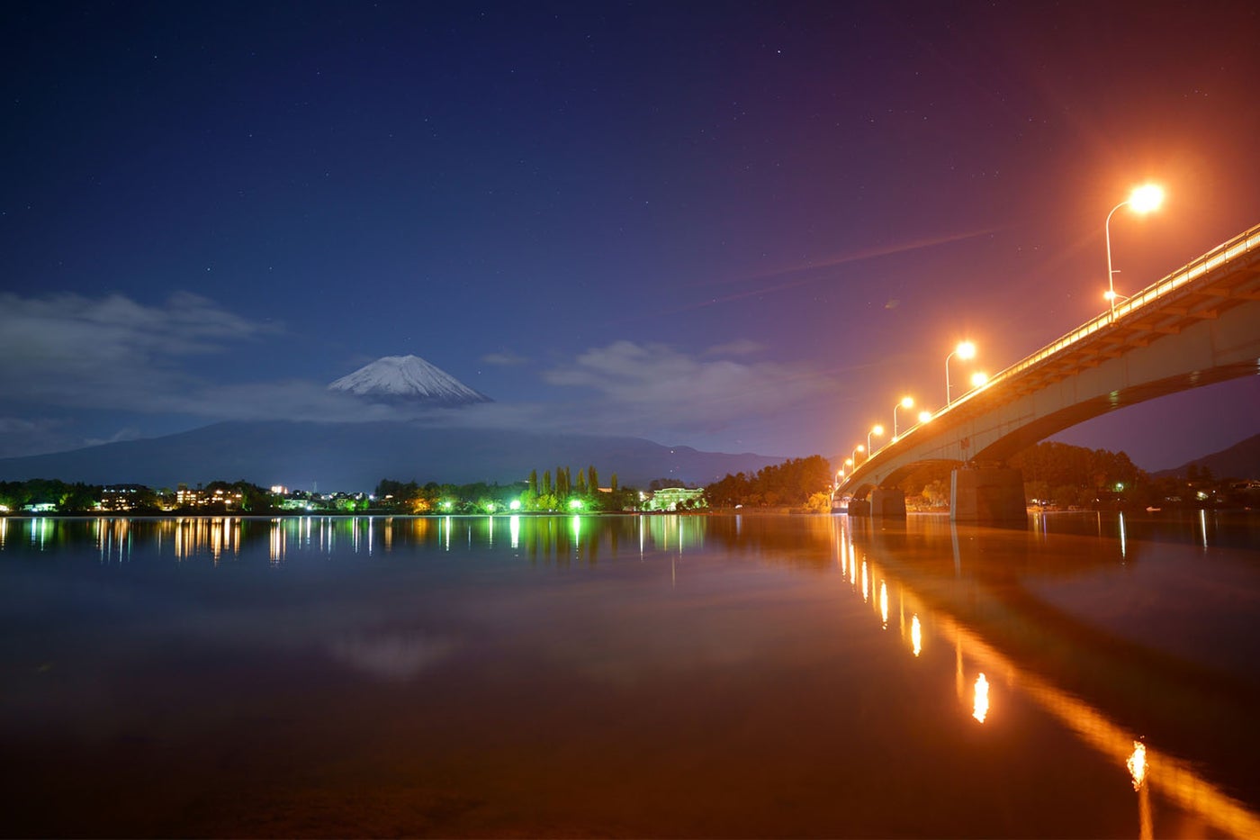 ムーンライトヴィラ 河口湖大橋／画像提供：ブッキングリゾート