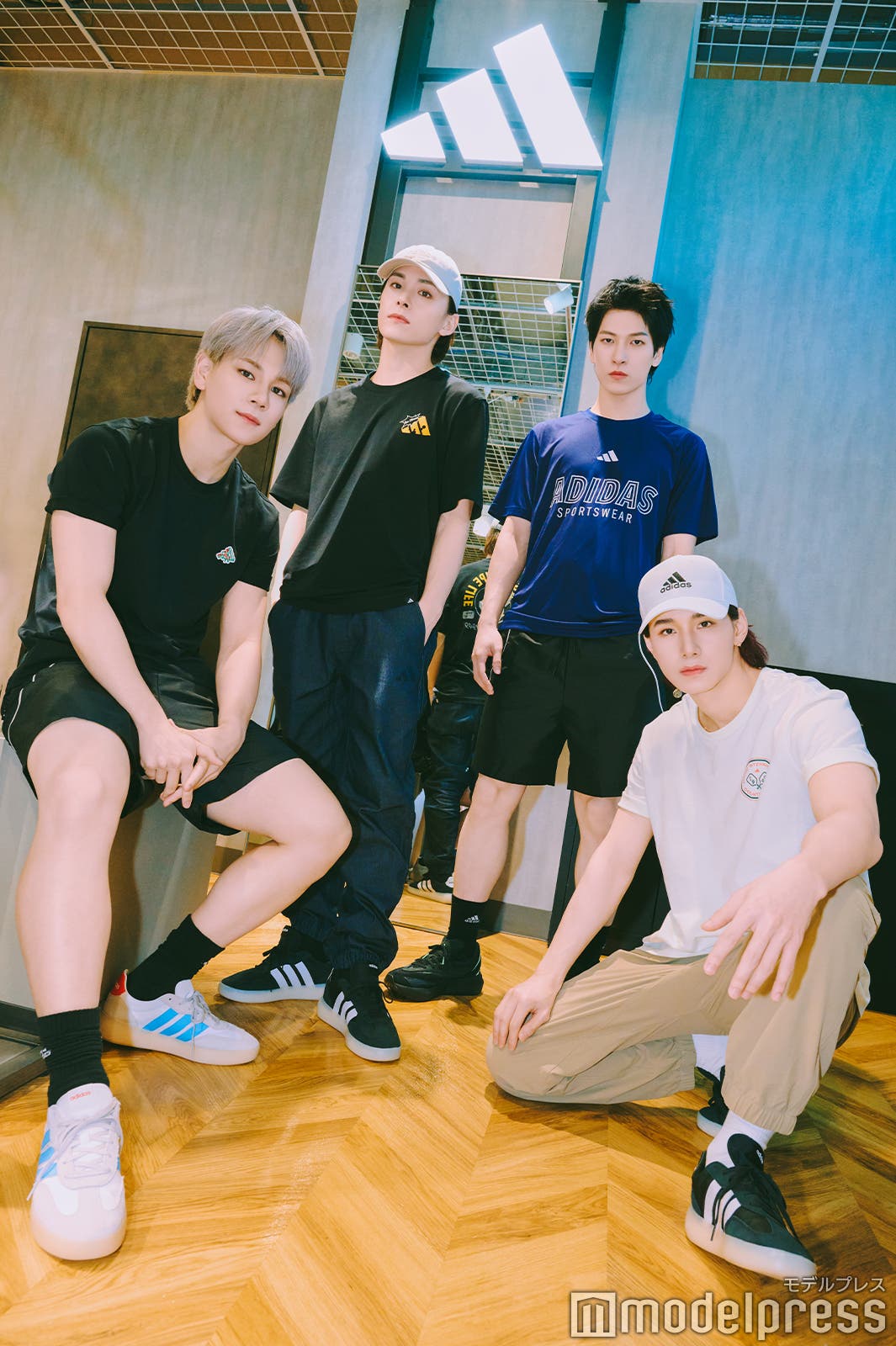 (左から)豆原一成、川西拓実、金城碧海、佐藤景瑚(C)モデルプレス