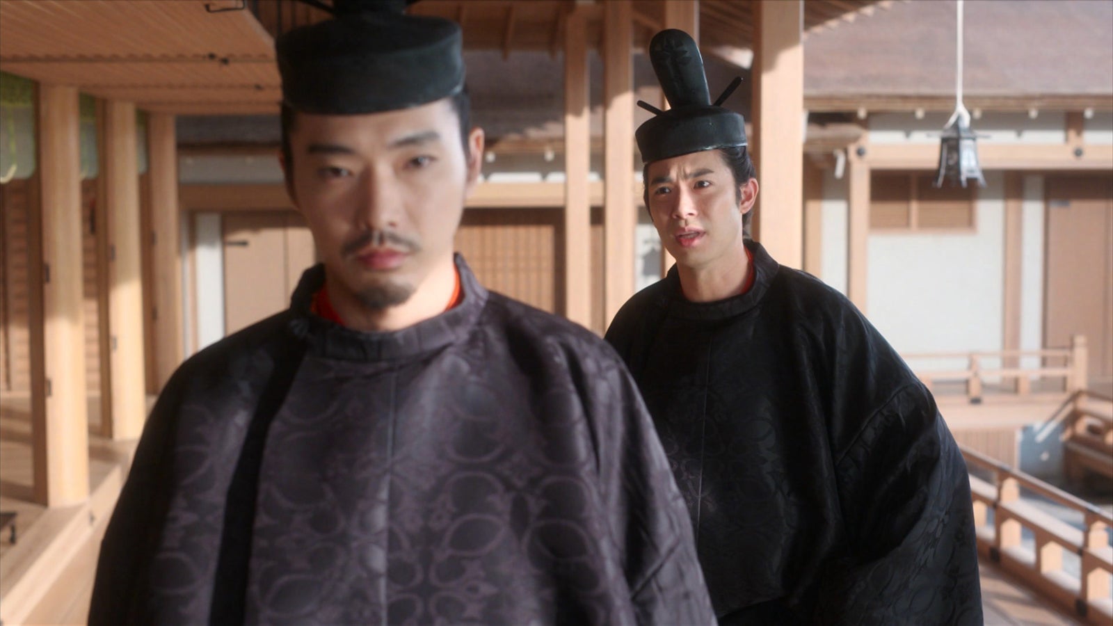 柄本佑、渡辺大知「光る君へ」第43話（C）NHK