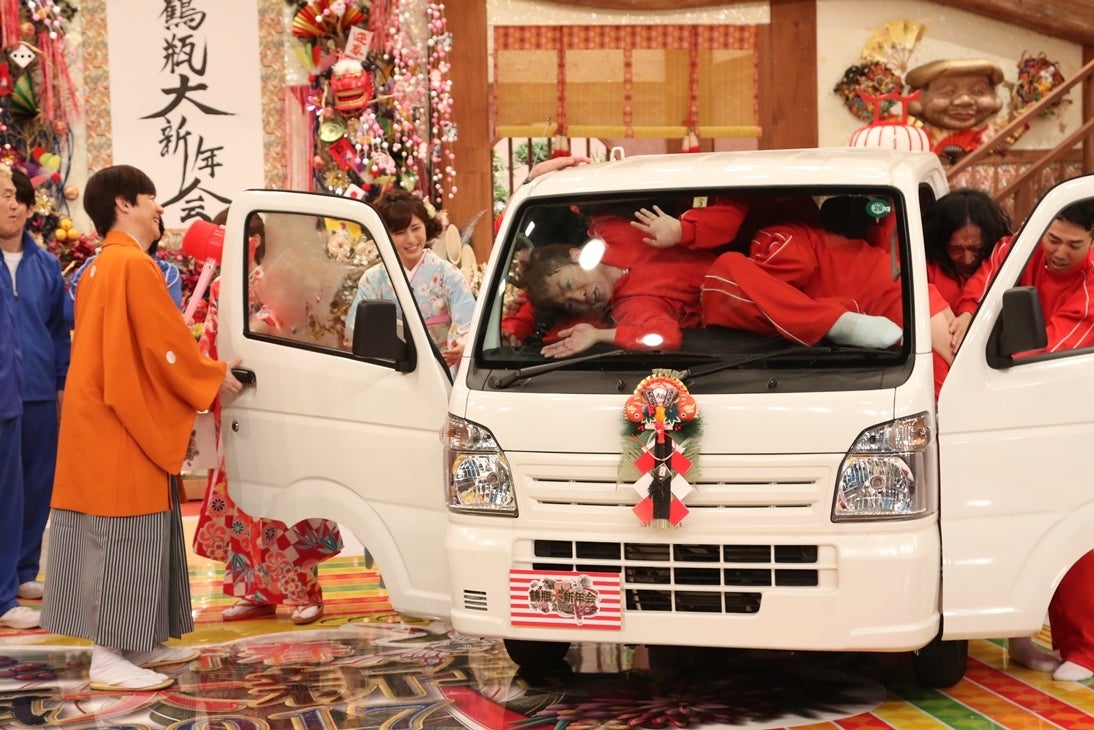 『軽トラ全員乗車』 （C）フジテレビ