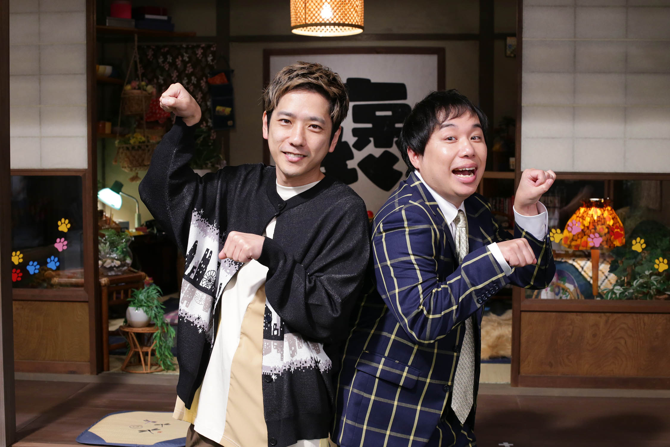 二宮和也“顔出し無し”テレ東で初MC＆26年ぶりバラエティ出演 霜降り明星せいやと犬猫変身