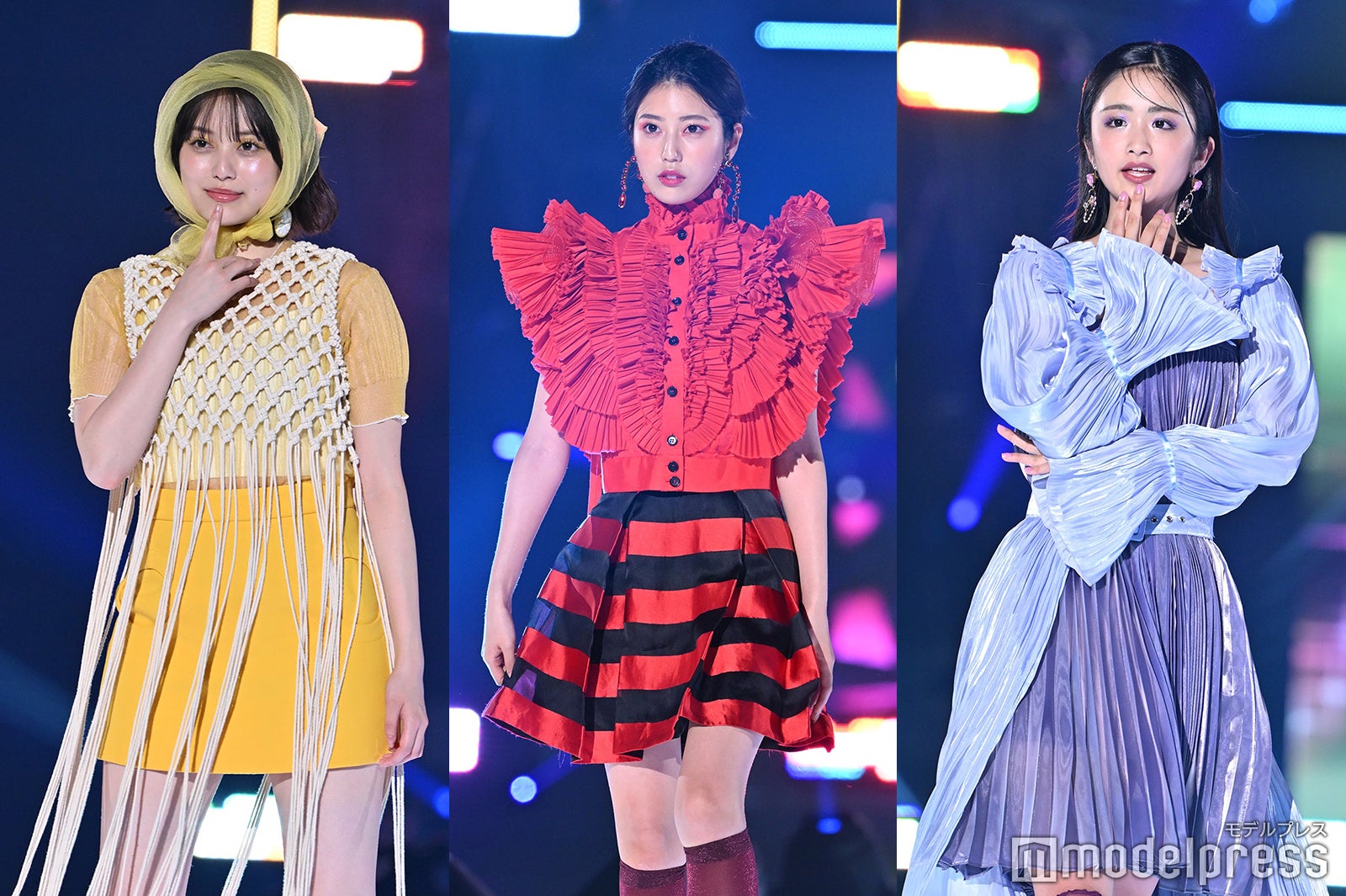 （左から）福山絢水、阿部なつき、新沼凛空（C）モデルプレス