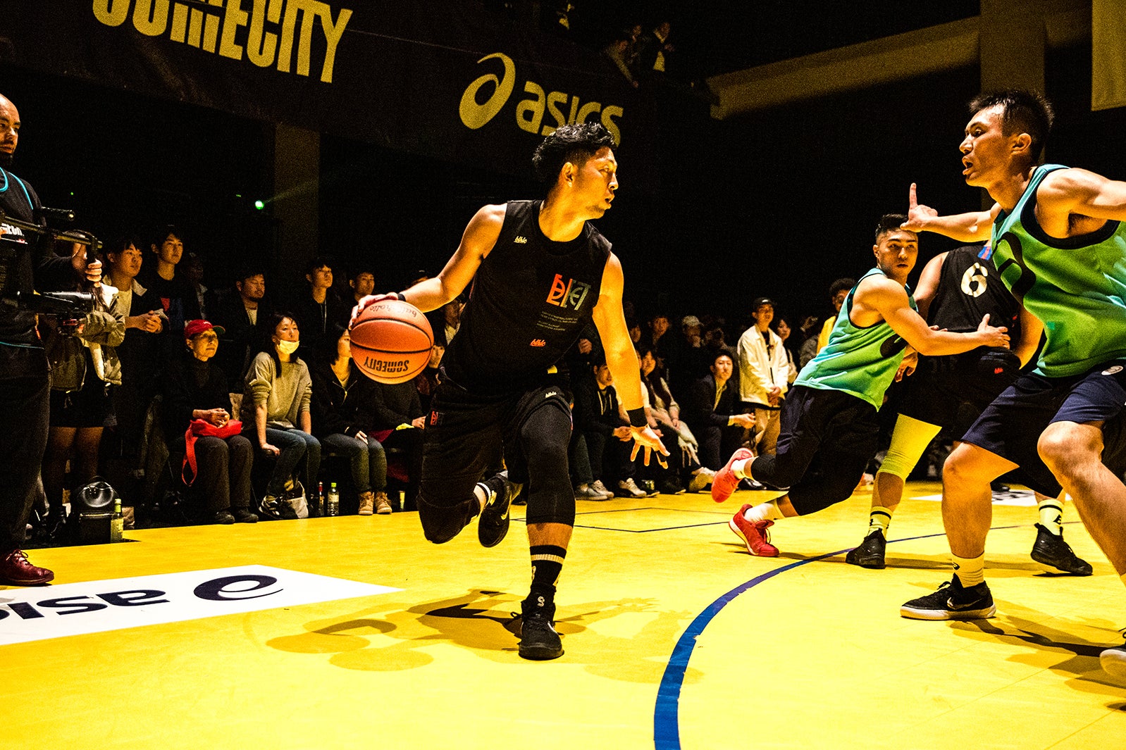 試合の様子（提供写真）