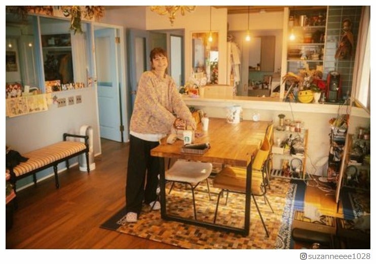 スザンヌ、オシャレな自宅公開「親近感湧く」「ドラマのセットかと思った」と話題に