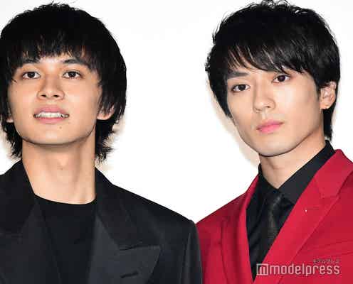 新田真剣佑&北村匠海、“ぶつかり合い”の撮影を語る「お互いを支え合った」<サヨナラまでの30分>