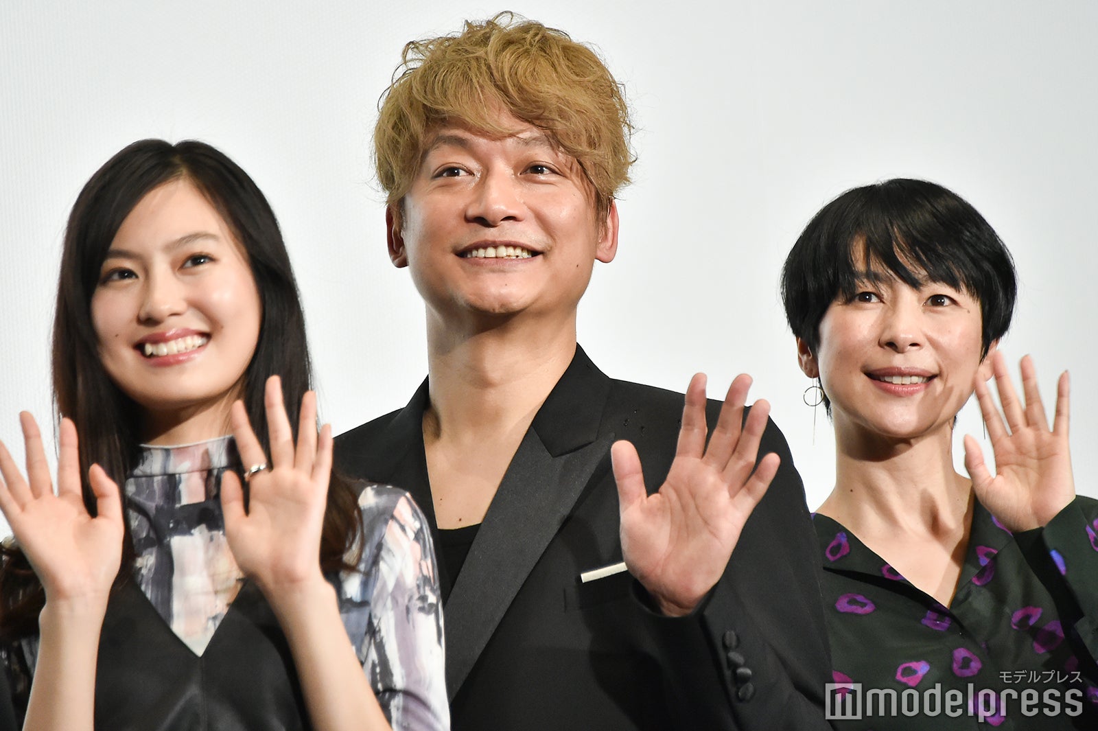 恒松祐里、香取慎吾、西田尚美 （C）モデルプレス