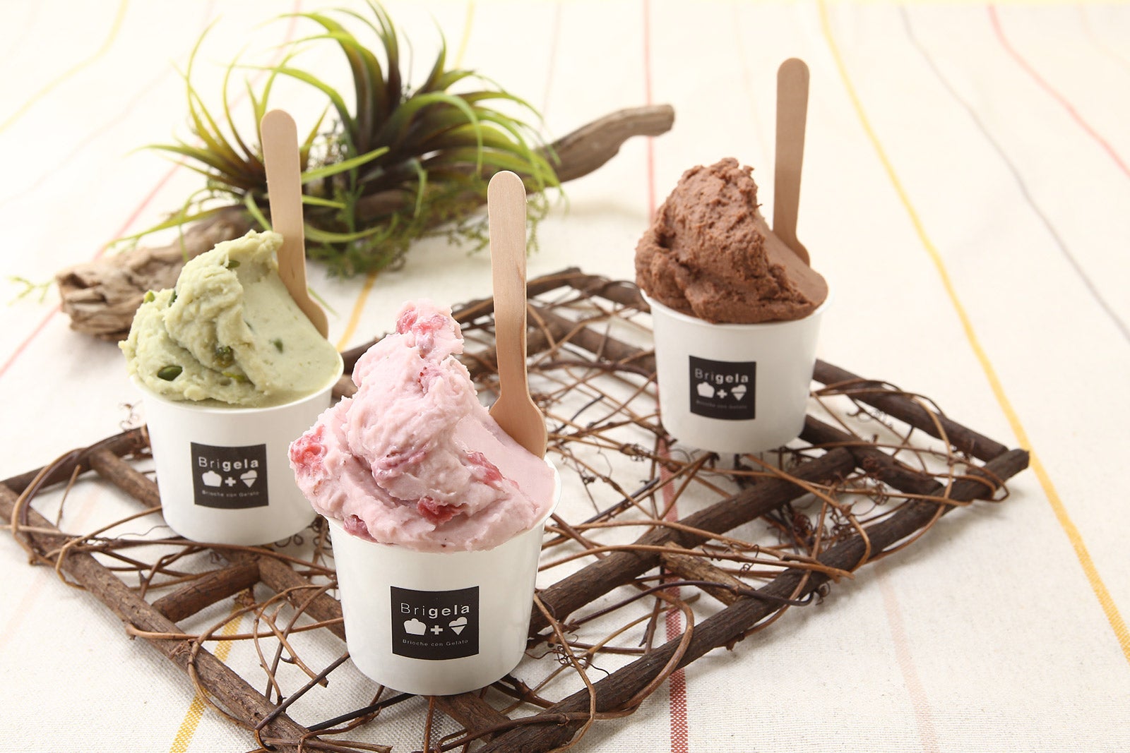 ブリオッシュ・コン・ジェラート／画像提供：株式会社ブリジェラ東京