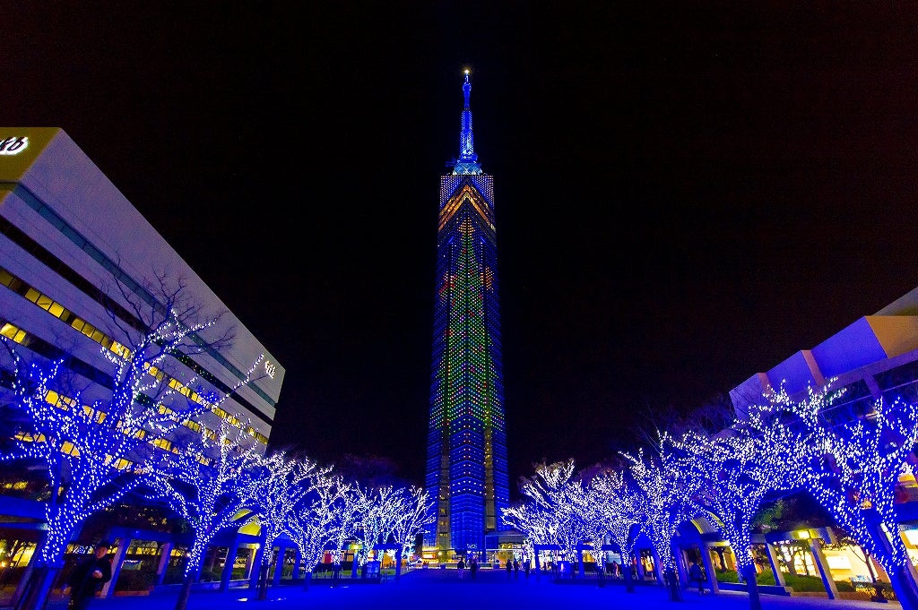 クリスマスイルミネーション／画像提供：福岡タワー