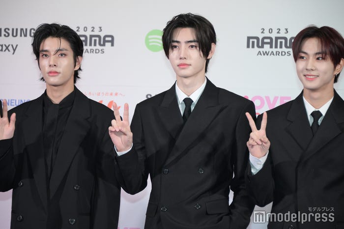 JAKE(ジェイク)、SUNGHOON(ソンフン)、JUNGWON(ジョンウォン)(C)モデルプレス
