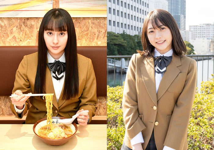 木崎ゆりあ 小泉さんの同級生役に 早見あかりは結婚後初の制服 ラーメン大好き小泉さん19春sp モデルプレス