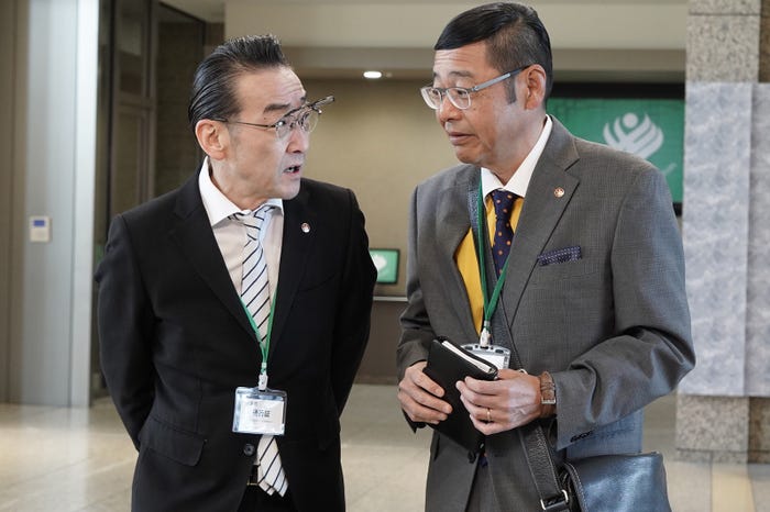 吹越満、田口浩正(C)テレビ朝日