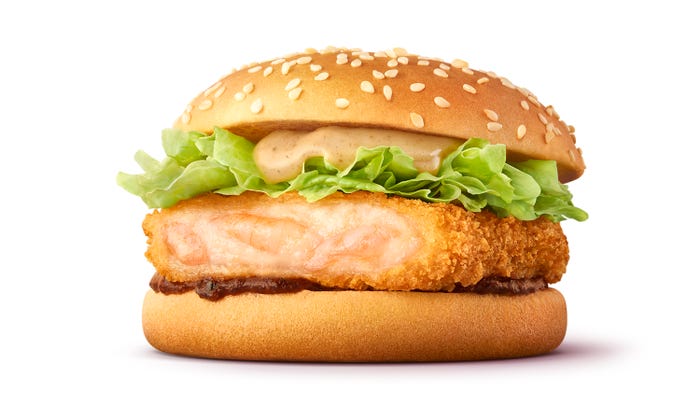 焙煎ごま えびフィレオ /画像提供:日本マクドナルド