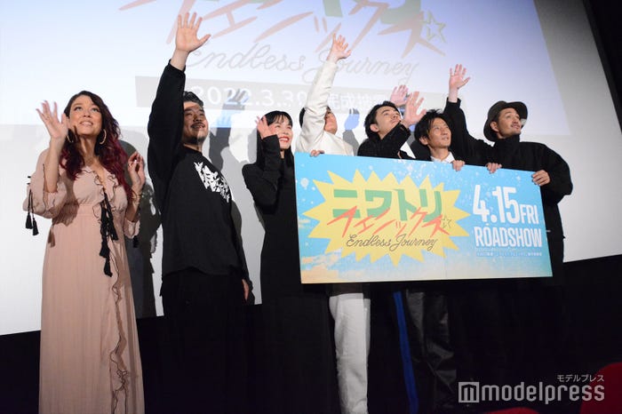 LiLiCo、かなた狼監督、紗羅マリー、井浦新、成田凌、津田寛治、阿部亮平 (C)モデルプレス