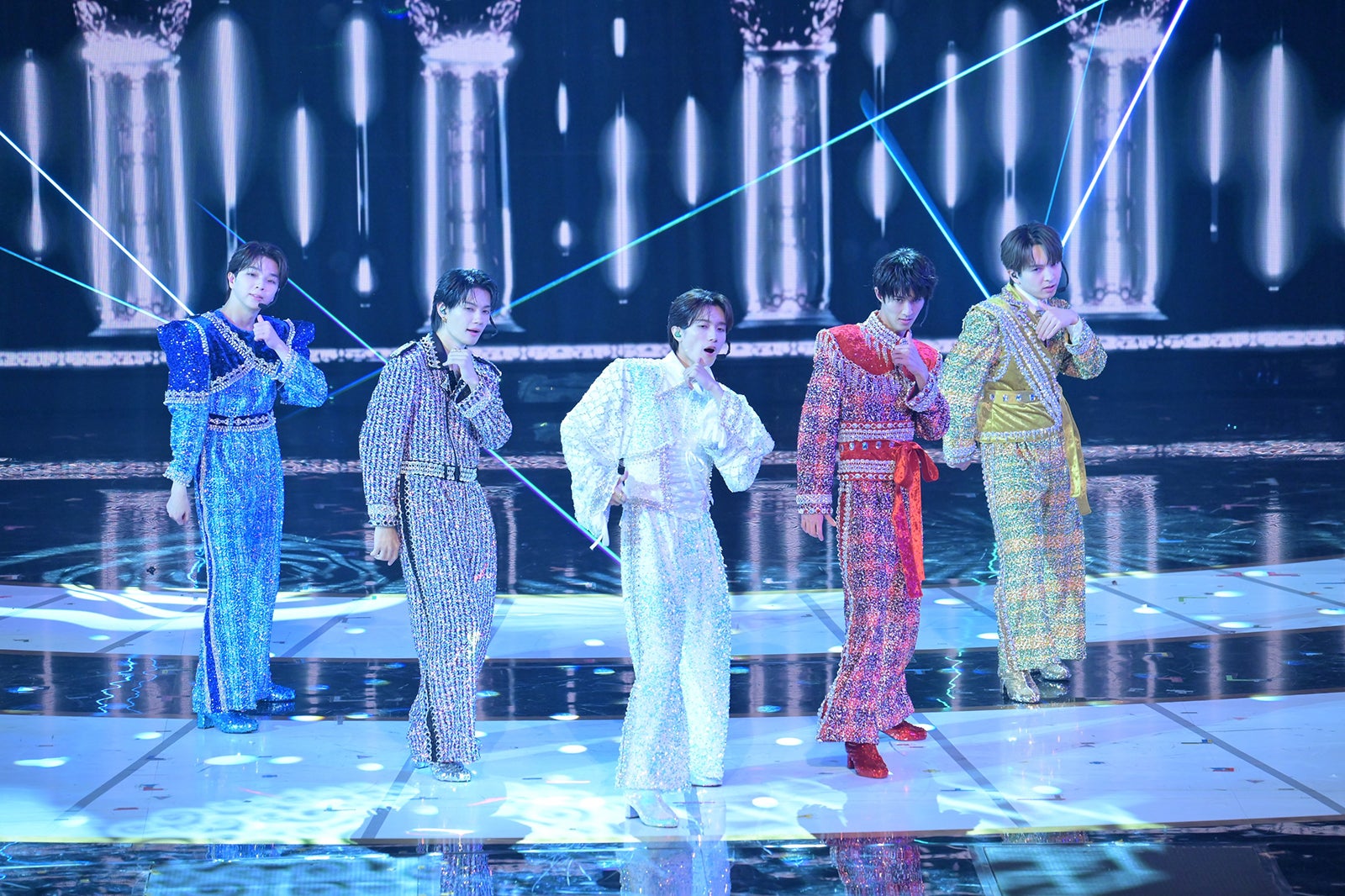 「第76回NHK紅白歌合戦」M!LK（C）NHK