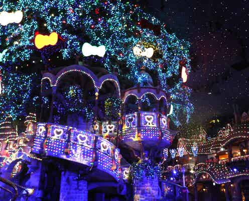 サンリオピューロランド「ピューロクリスマス」開幕！スノードームのようにキラキラ幻想的な世界