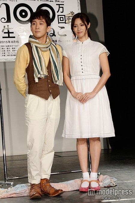 （左から）成河、深田恭子