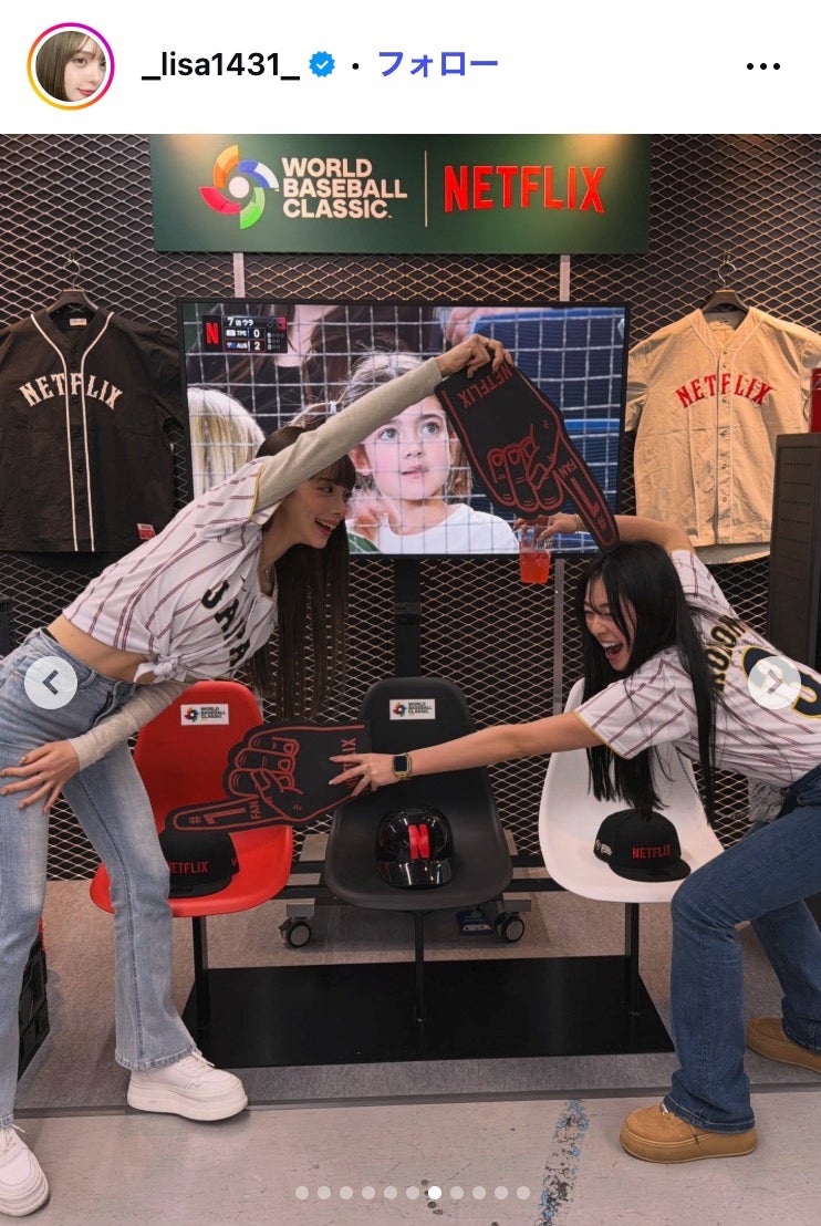 渡辺リサ Instagramより