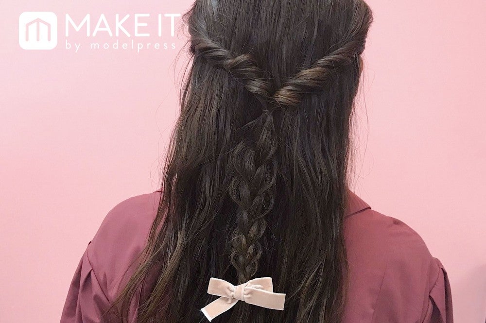 ゆるっとハーフアップHow To (C)メイクイット