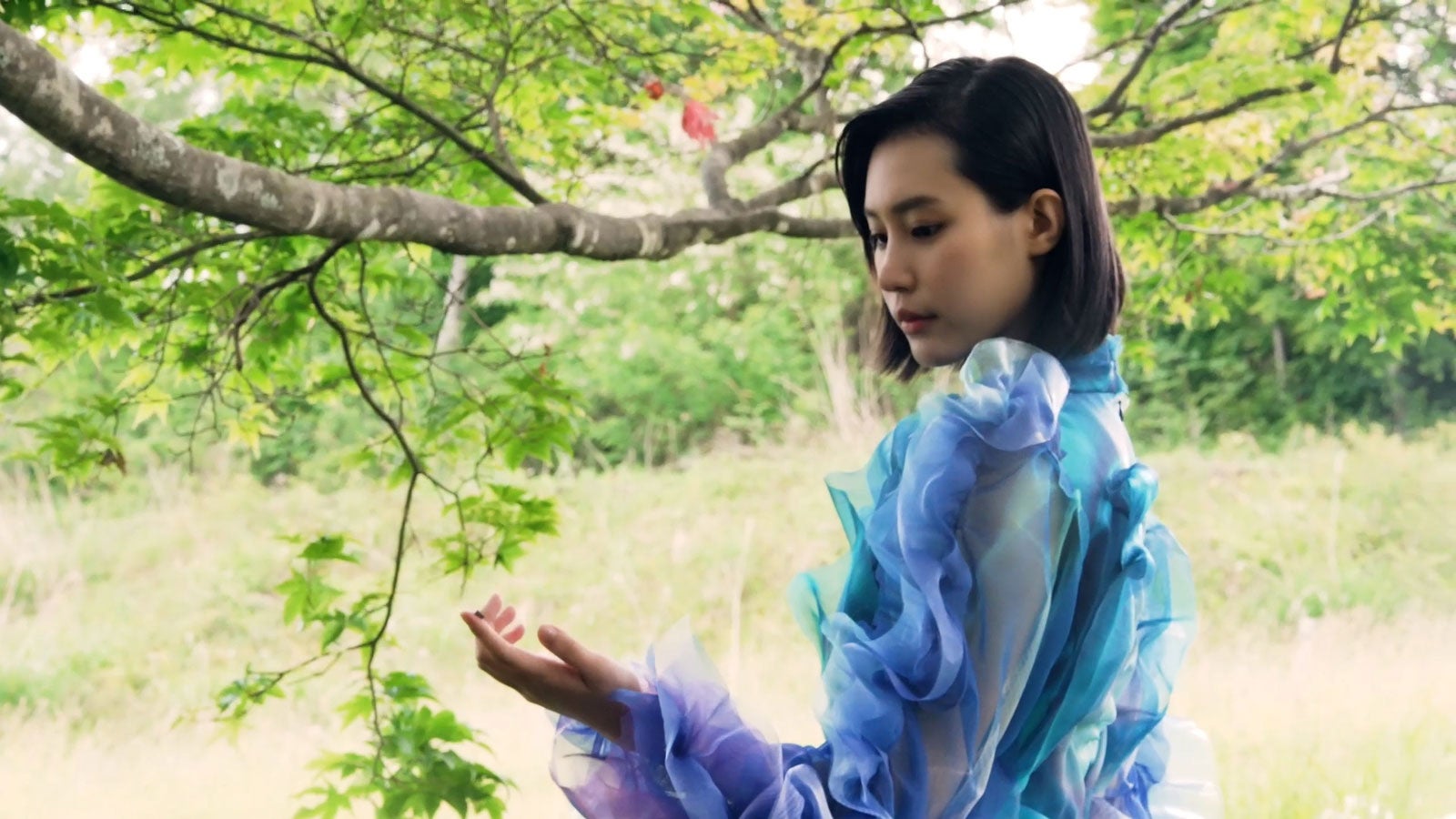 南沙良「Why Epson？自然環境への想い」篇メイキングより（提供写真）