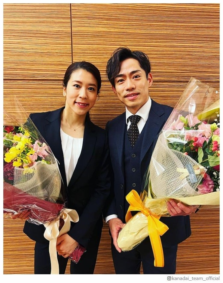 村元哉中、高橋大輔／かなだいチーム公式Instagramより