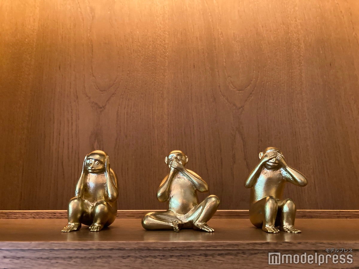 日光のシンボルともいえる三猿の置物（C）モデルプレス
