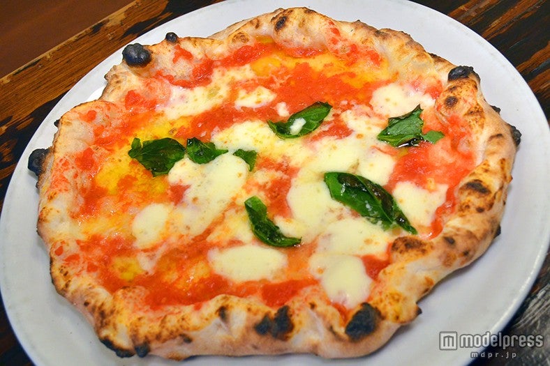 シンプルな具だけでまとめた絶品ピザ「マルゲリータ」￥1，620