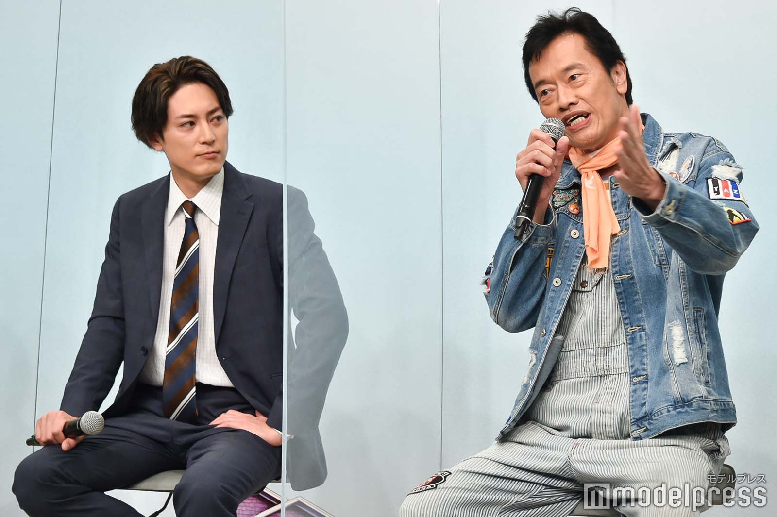 間宮祥太朗、遠藤憲一 （C）モデルプレス