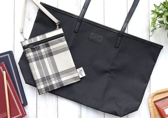 宝島社 大人のおしゃれ手帖12月号 ハリス 上品トート&ポシェット 宝島社の大人のおしゃれ手帖12月号のハリスの上品トート&ポシェット