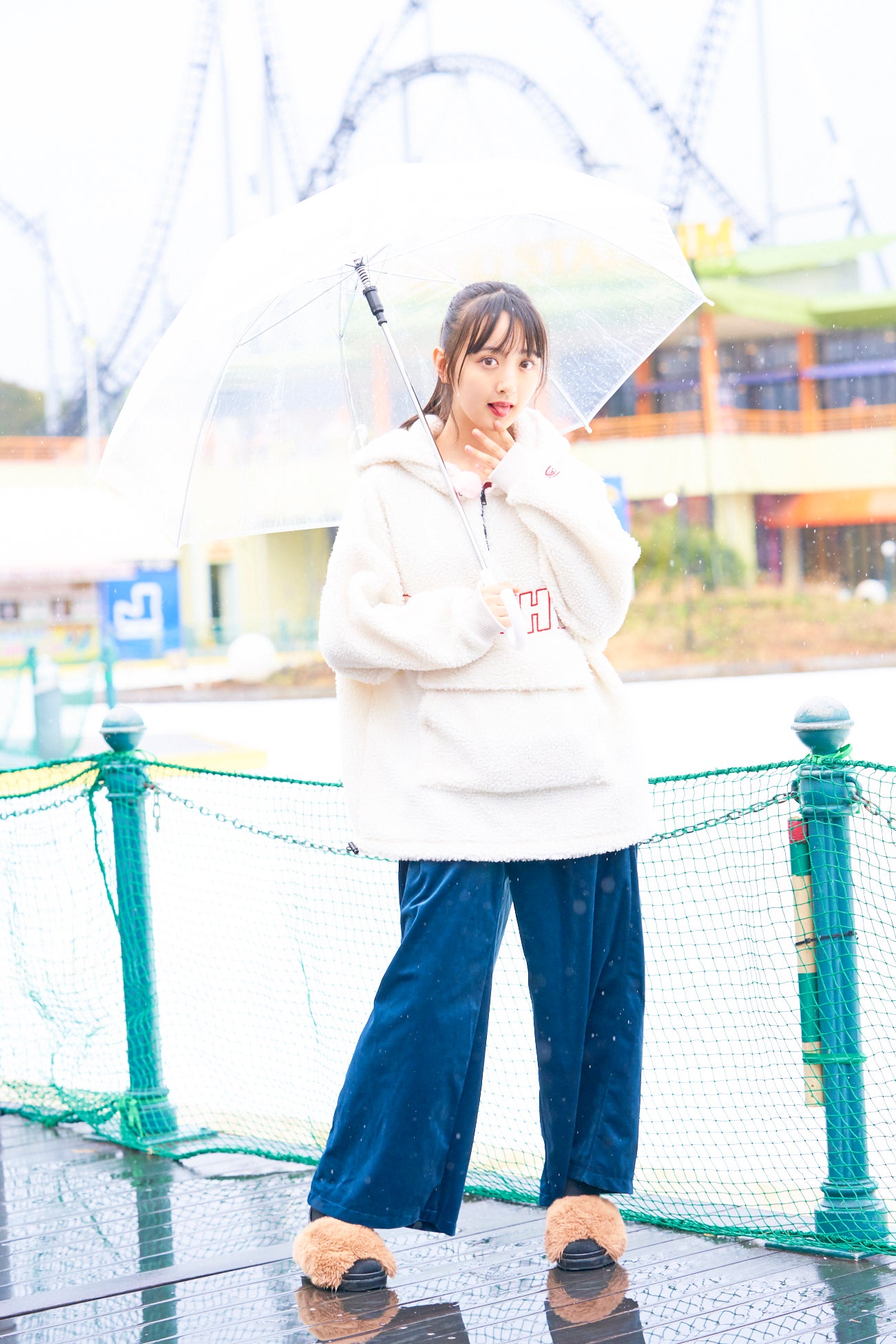 らいりー／「Popteenカバーガール戦争」（C）AbemaTV