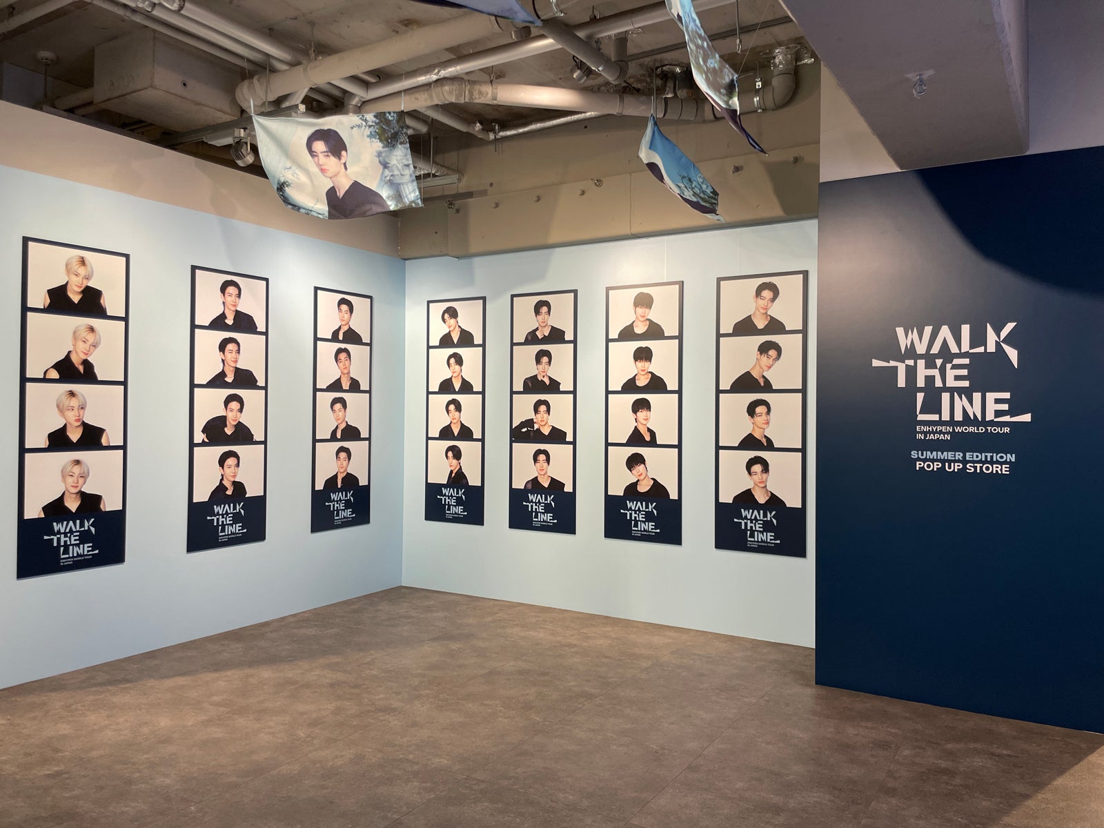 「ENHYPEN WORLD TOUR ‘WALK THE LINE’ IN JAPAN -SUMMER EDITION- POP UP STORE」（P）&（C） BELIFT LAB Inc.