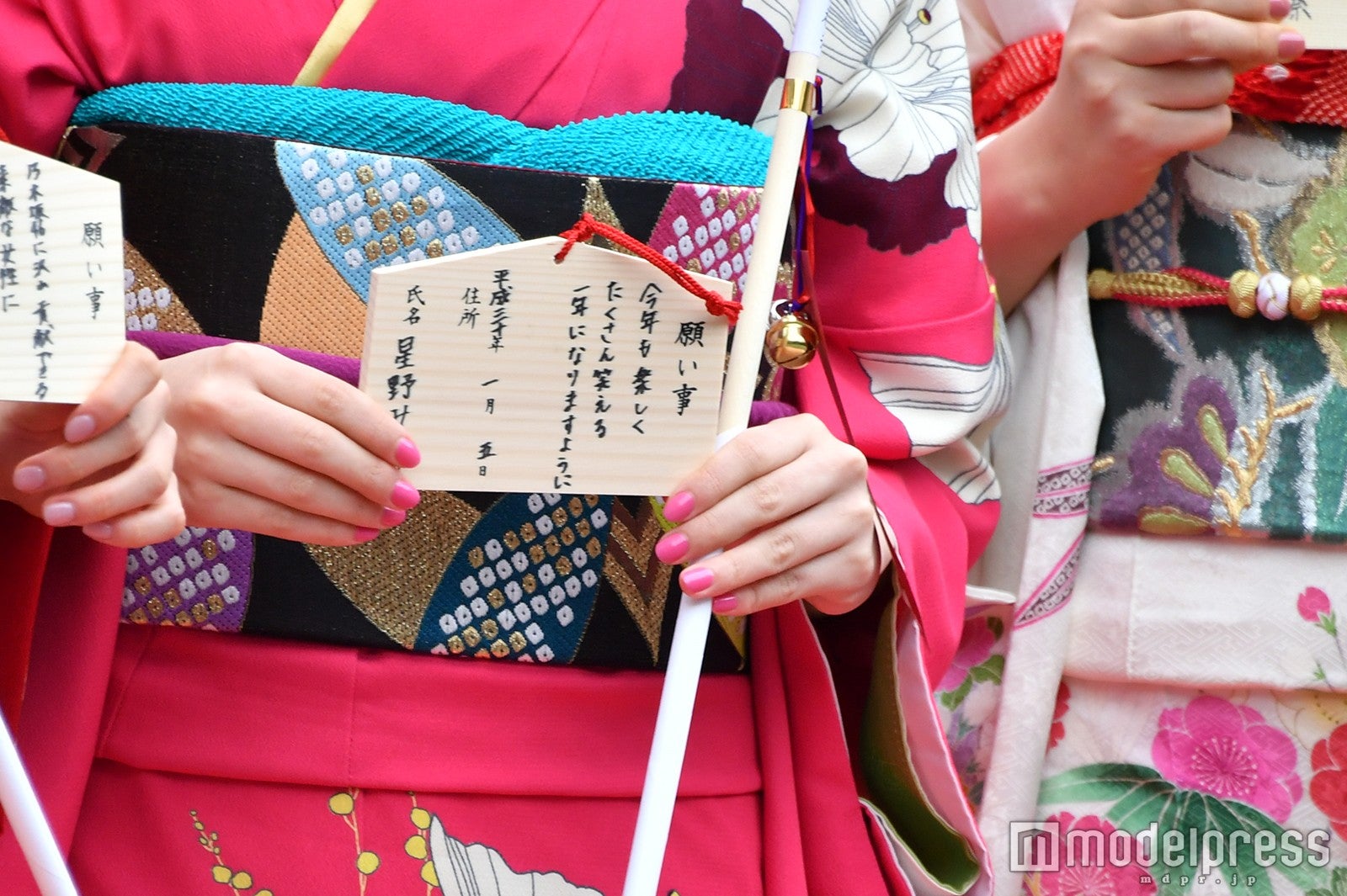 星野みなみの絵馬 （C）モデルプレス