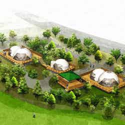 室蘭グランピング/画像提供:室蘭カントリー倶楽部