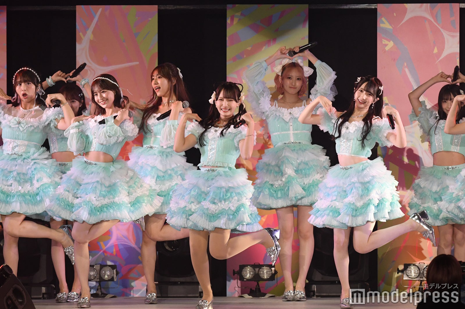 ≠ME（※本田珠由記は欠席）（C）モデルプレス