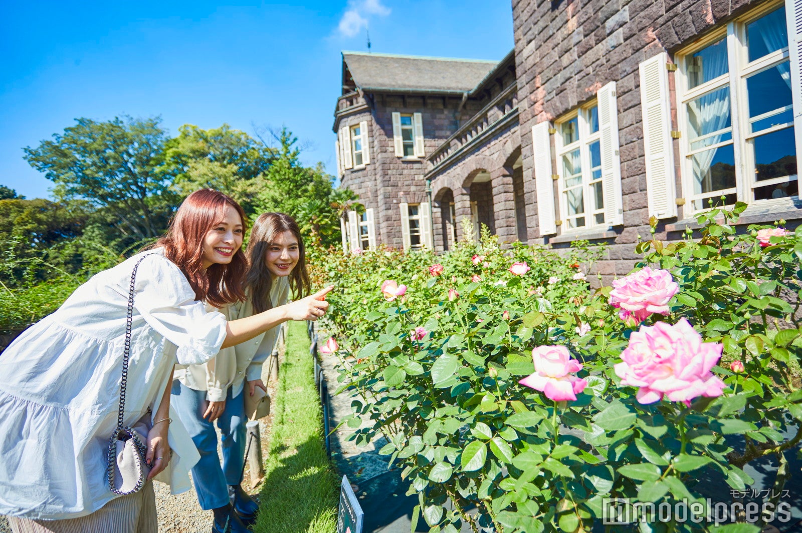 都内のバラの名所としても知られる（C）モデルプレス