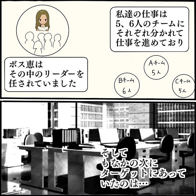 人間不信に陥り退職を決意した同僚 その後いじめのターゲットはボス恵と同じチームの女性になってしまって 女だらけの職場が怖すぎた話 Vol 14 モデルプレス