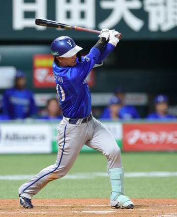 DeNAが五回に先制 三森の二盗成功→直後に古市が中前タイムリー