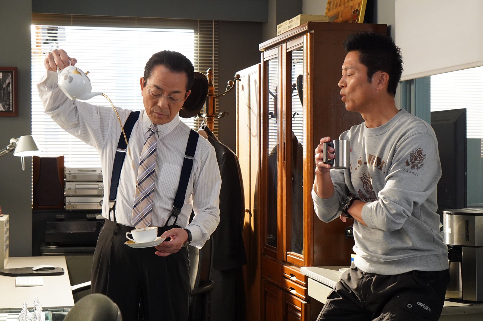 水谷豊、寺脇康文「相棒season22」第15話より（C）テレビ朝日