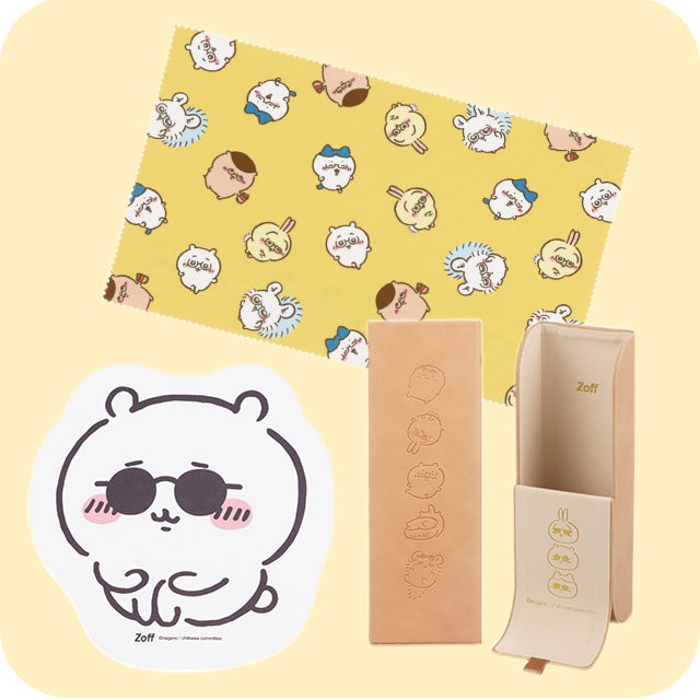 Zoff×「ちいかわ」コラボ（提供写真）